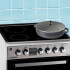 Cocina Vitrocerámica Combinada Enxuta Cenxvc6515i Inox COCINA VITROCERAMICA ENXUTA CENXVC6515I