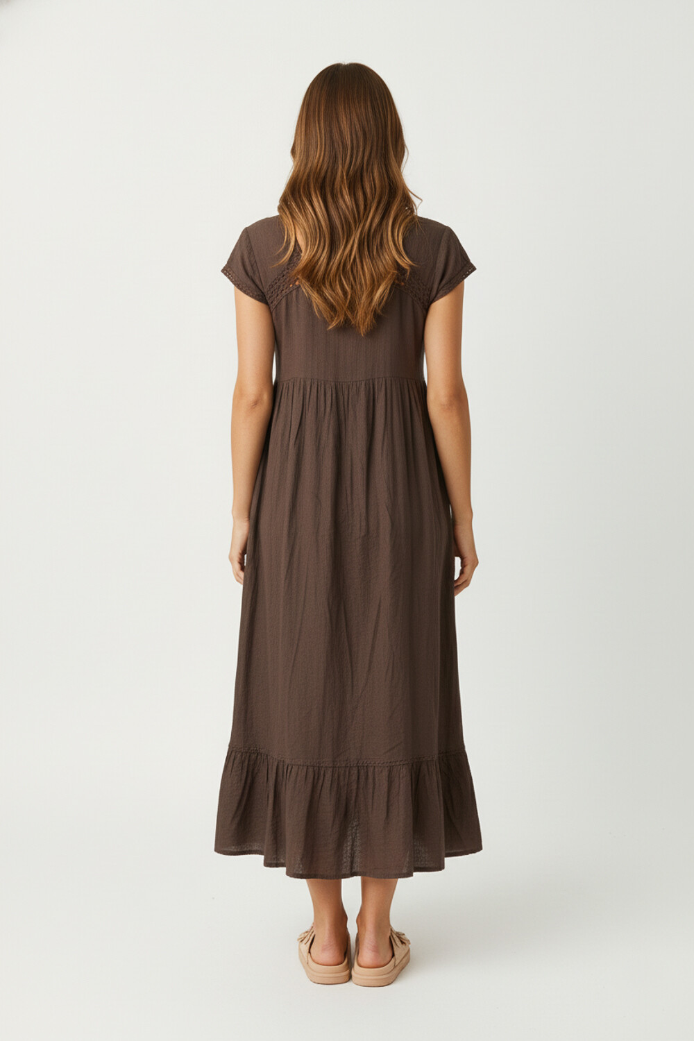 Vestido Surenia Taupe / Mink / Vison