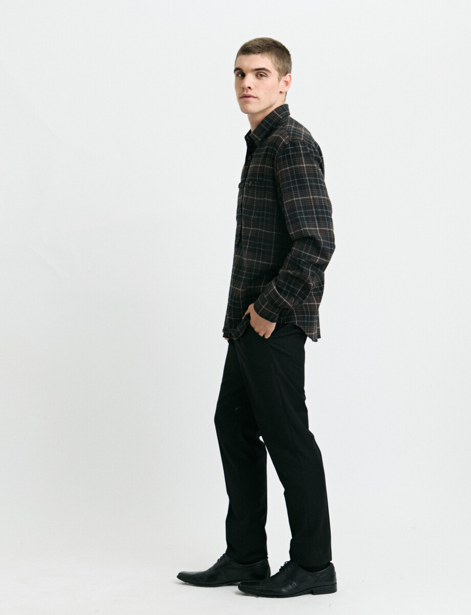012642 CAMISA HARRY Marron