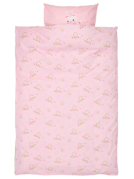 Juego funda nórdica GABBY 155x220 rosa Juego funda nórdica GABBY 155x220 rosa