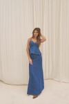 FALDA NAOMI DENIM BLUE FALDA NAOMI DENIM BLUE