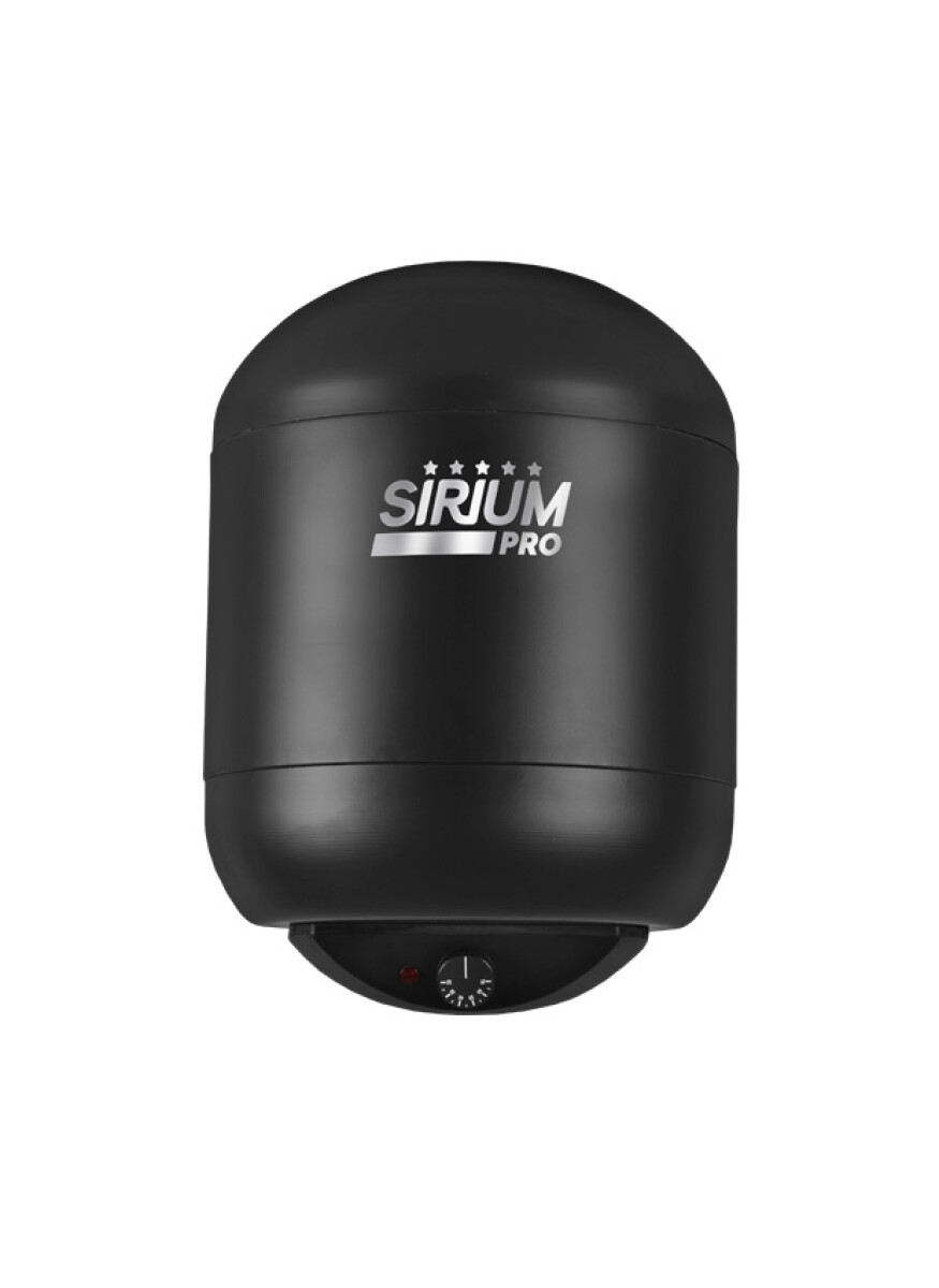 Calefón Sirium Pro Black de cobre 30 litros 