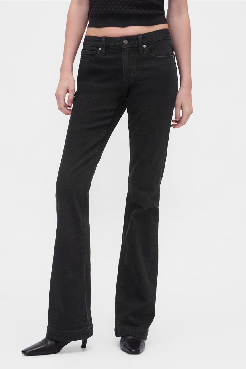 Jean Long And Lean Mujer Black 1
