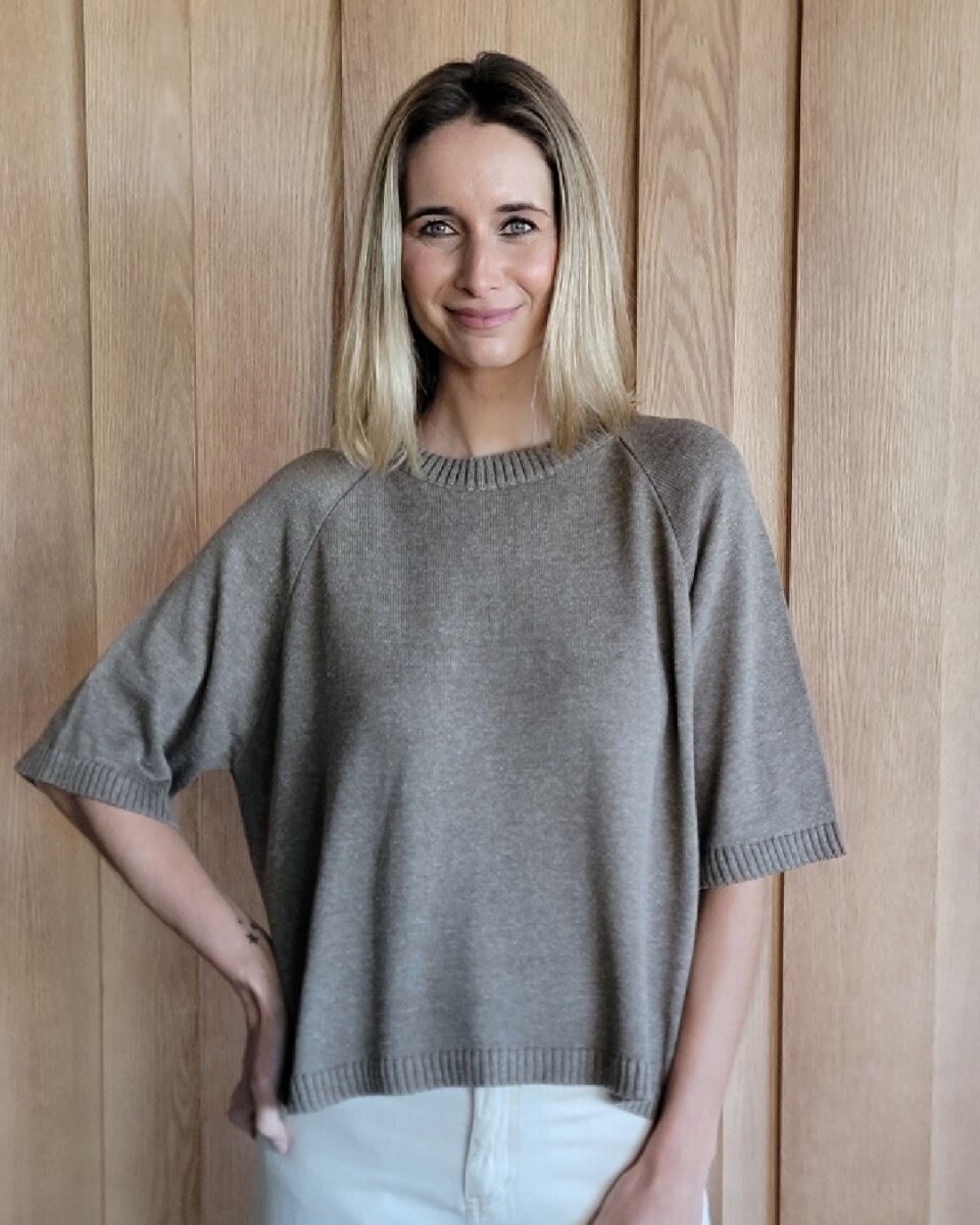Buzo Kiwi Knitted - Tostado 