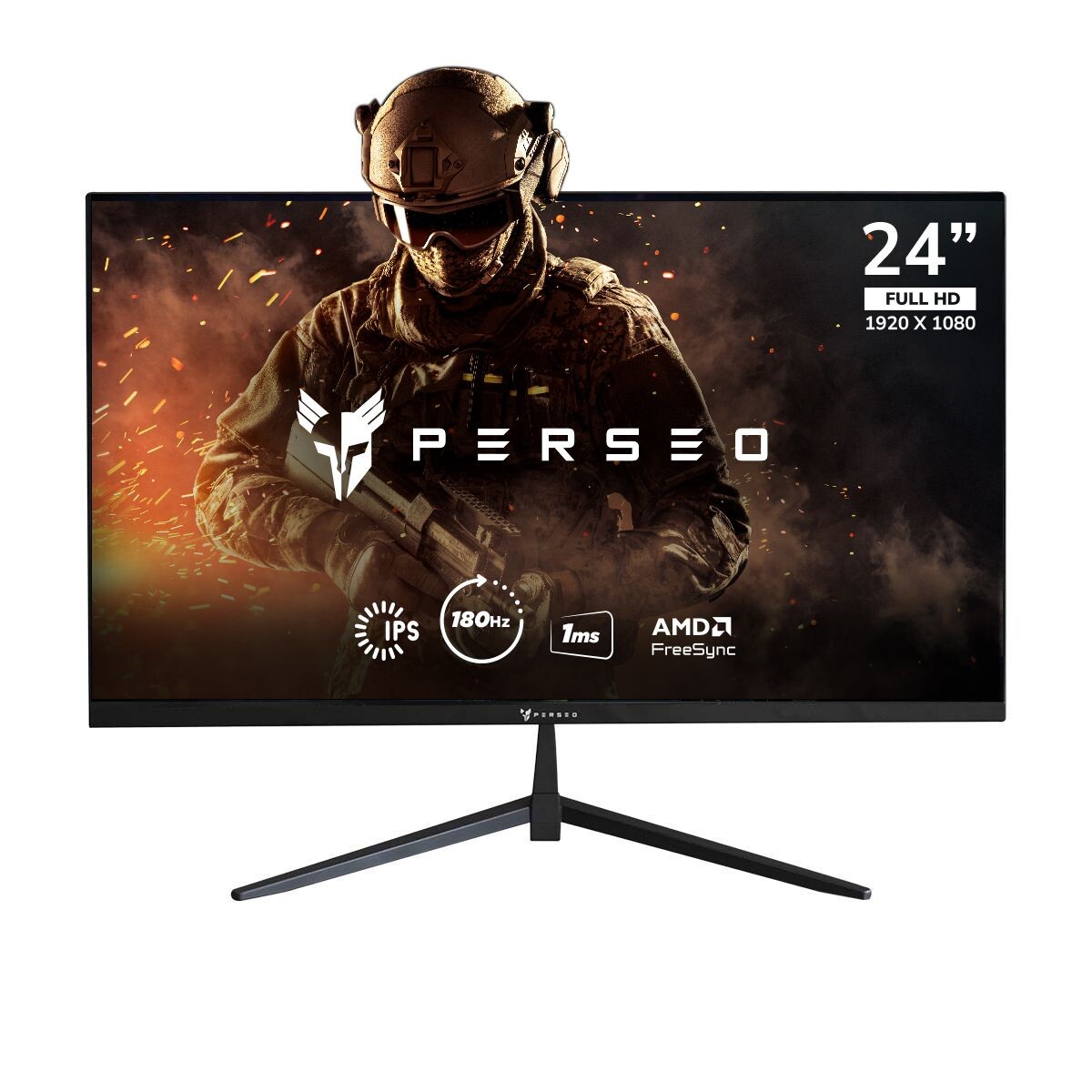 Monitor Gamer Perseo 24" Ips Fhd 180hz - MONITOR PERSEO 24" 180HZ FHD 