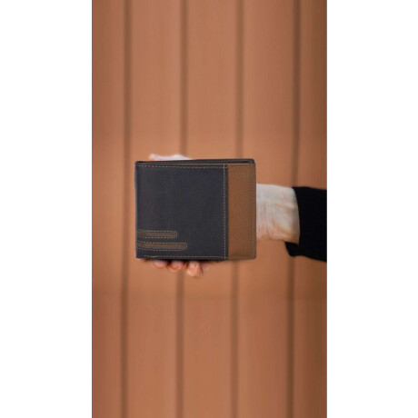 Billetera Hombre Dali Azul/Suela