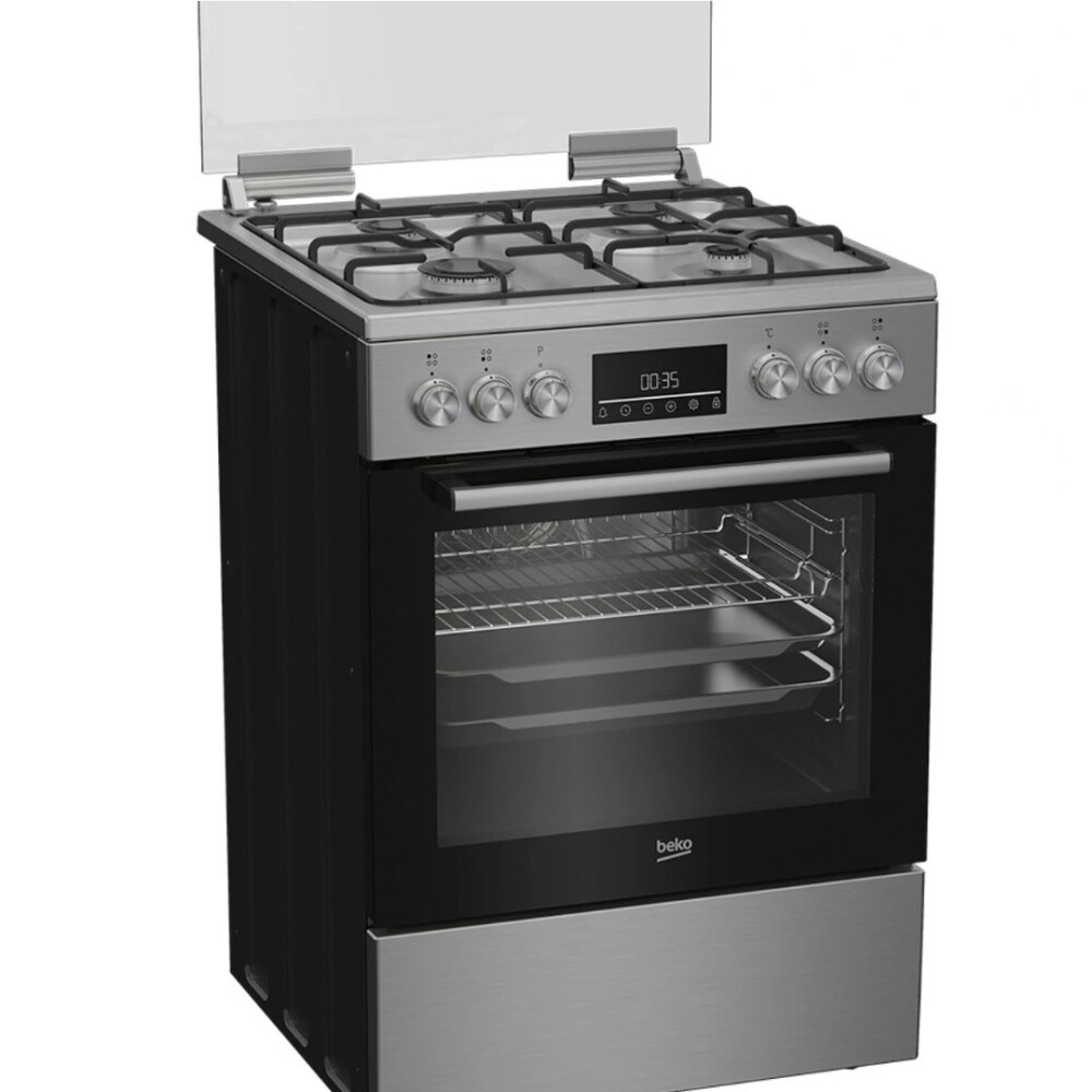 Cocina Combinada 4H 65L Inox - Modelo FBM 62330 DXS - Beko Cocina Combinada 4H 65L Inox - Modelo FBM 62330 DXS - Beko