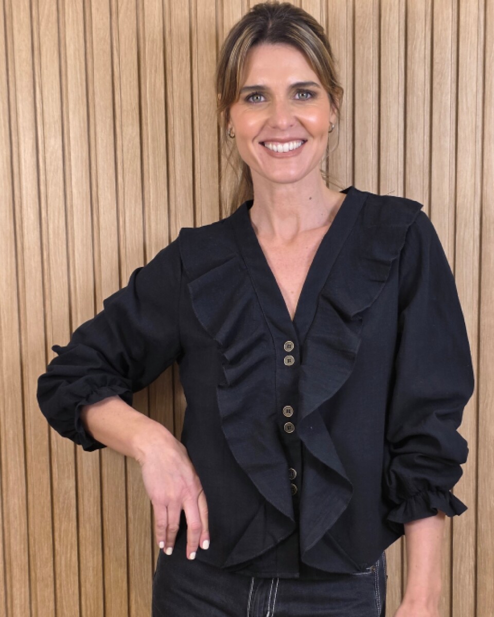Camisa Astrid - Negro 