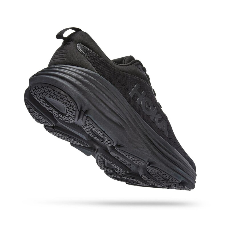 Hoka Champion Running Masculino Bondi 8 Wide Negro/negro Negro-negro