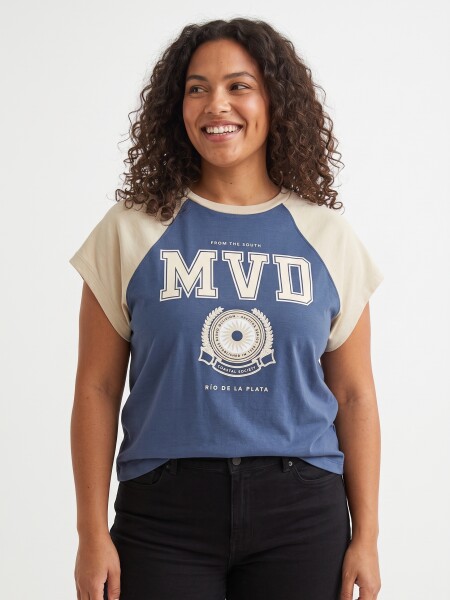 REMERA KORIYAN AZUL PIEDRA