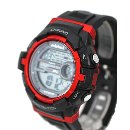 Reloj Mistral Deportivo Silicona Gris 0