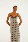 VESTIDO LENCERO Celeste