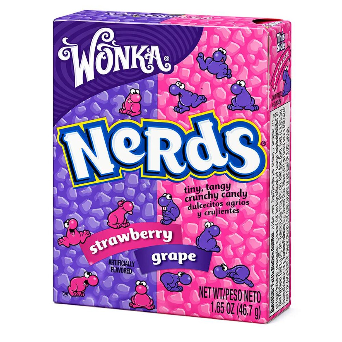 Caramelos Nerds Frutilla y Uva 47g 