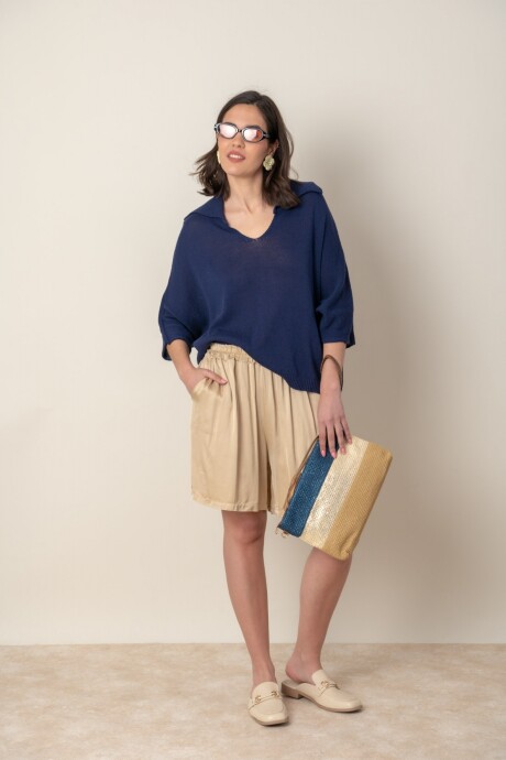 BLUSA SIRIO Azul