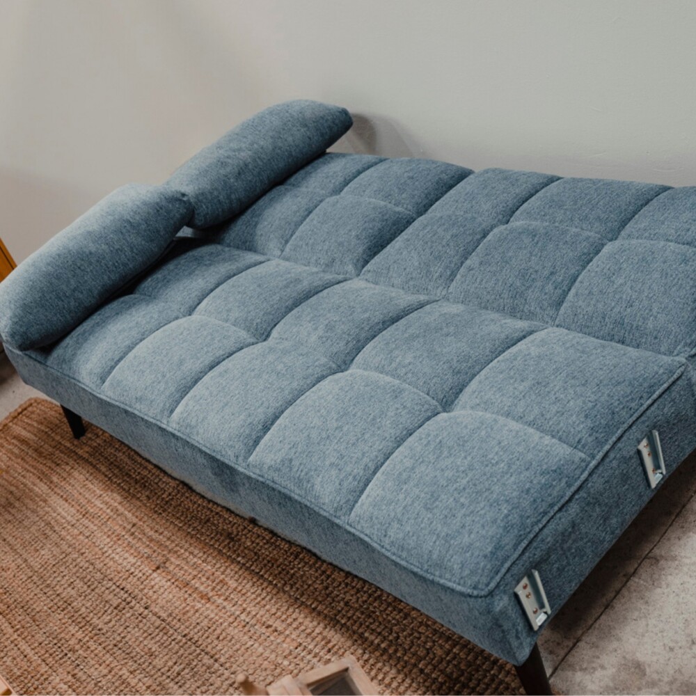 Sillón Cama 3 Cuerpos Retráctil - Frida Azul