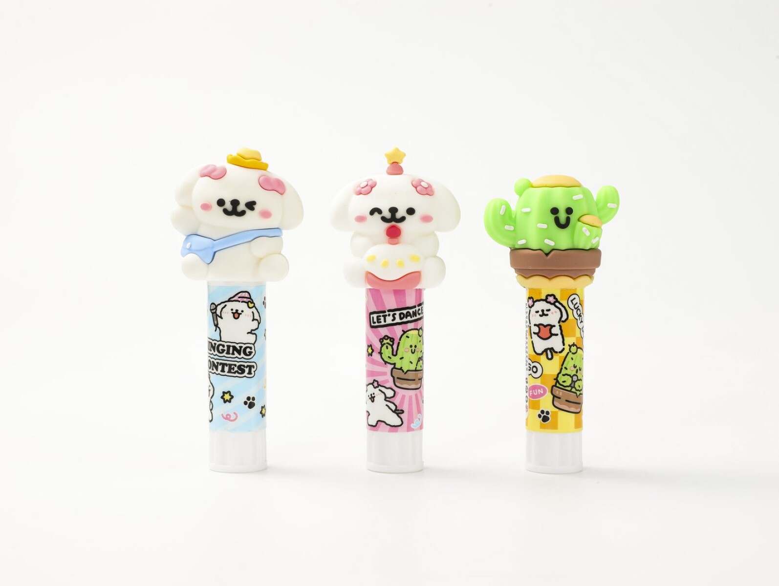 BARRA DE PEGAMENTO PERRITO ANIMADO 