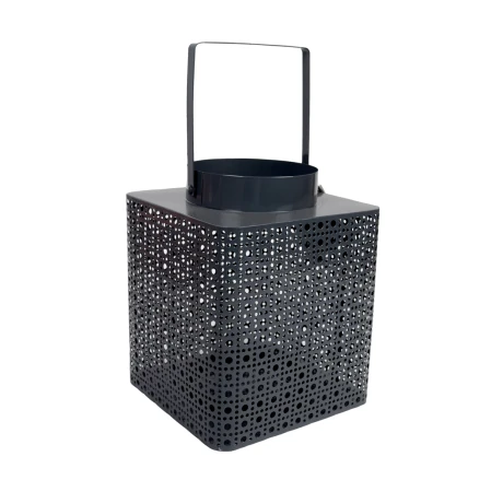 FAROL METAL MARROQUI CALADO C/ASA 18X18X34CM FAROL METAL MARROQUI CALADO C/ASA 18X18X34CM
