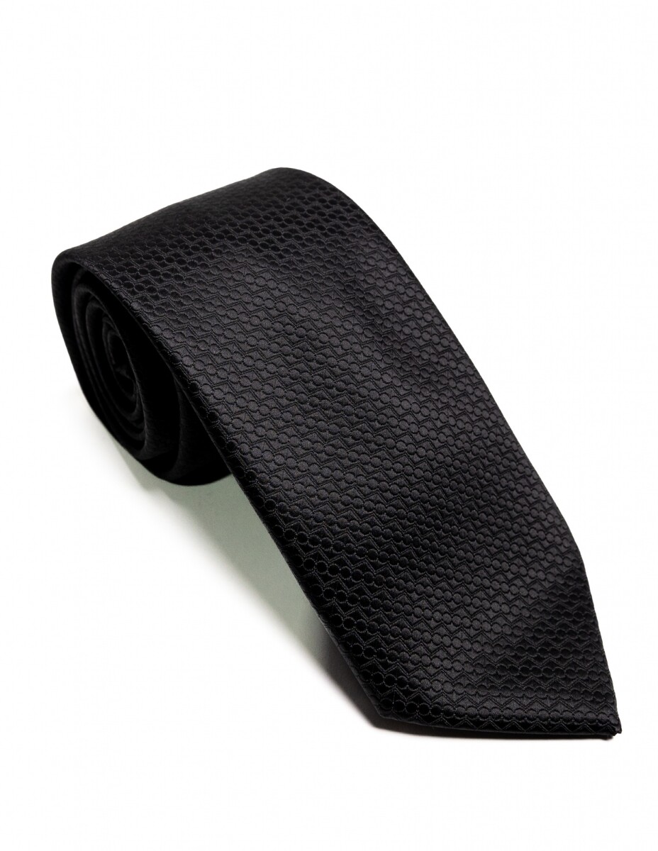 Corbata 8 cm - NEGRO 