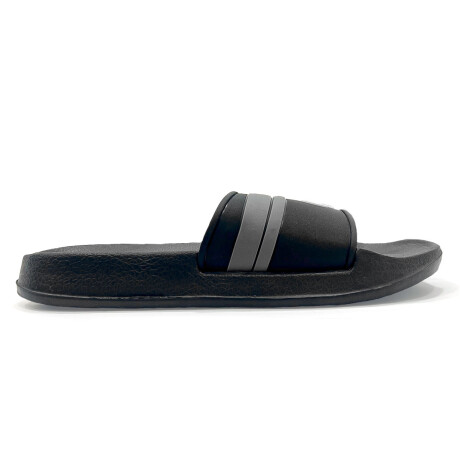 Chancletas Ocean Pacific Ojotas Unisex Playa Piscina Negro y gris