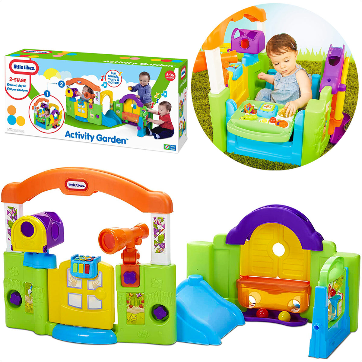 Centro De Juegos Little Tikes Casita Infantil Modular - Rey 