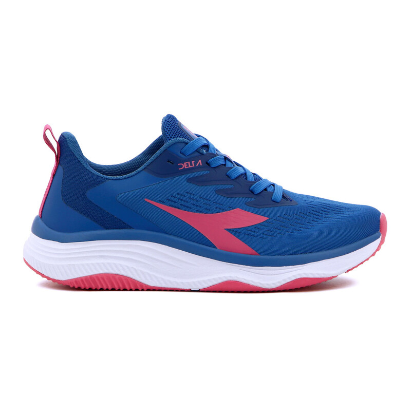 Diadora Delta Calzado Running Mujer - Blue/pink Azul-rosado