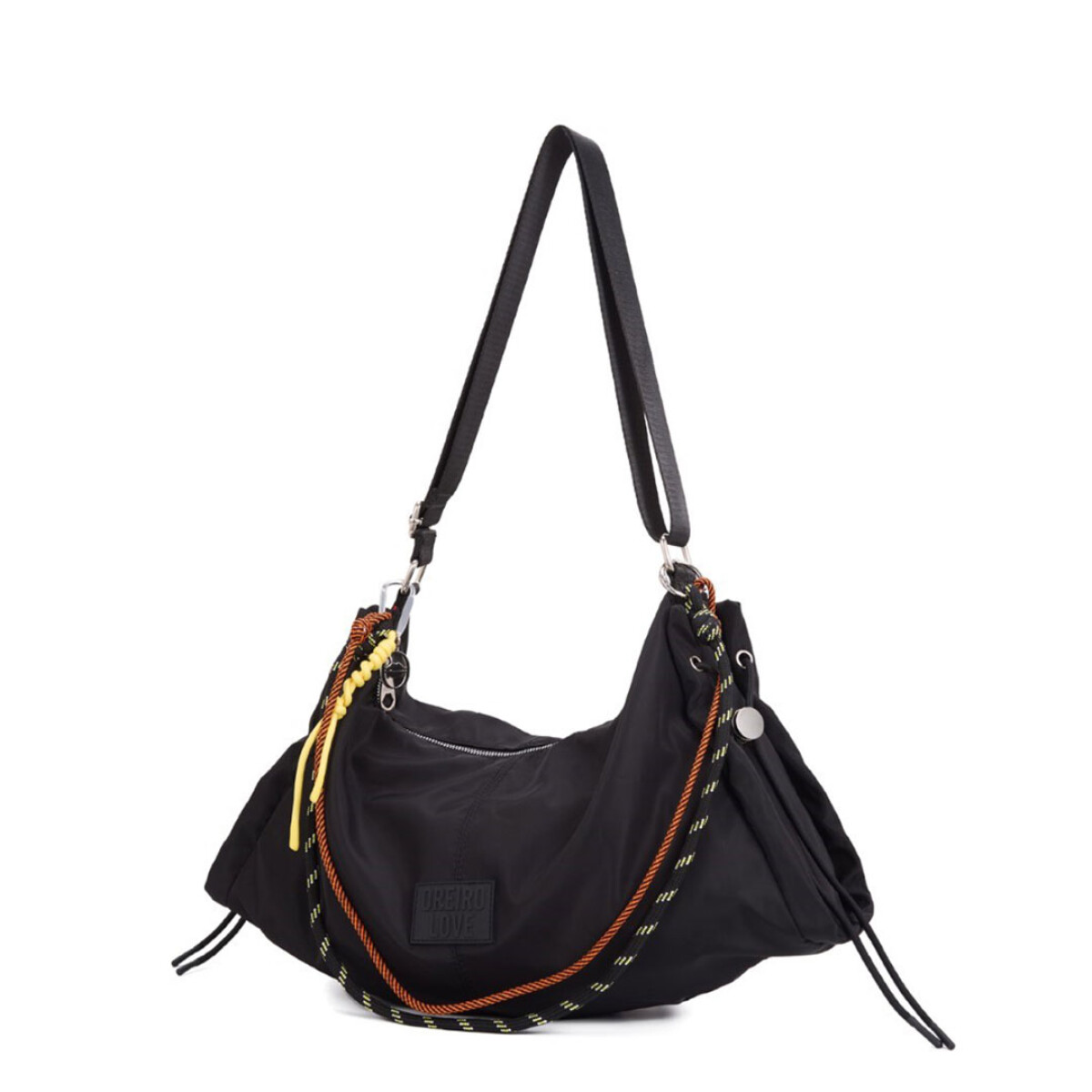 Cartera Las Oreiro Bandolera - Negro 