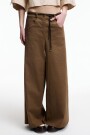 PANTALÓN ANCHO Marron
