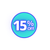 15% OFF