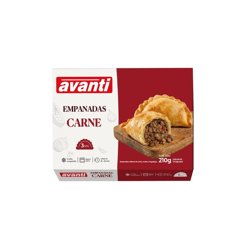 EMPANADAS AVANTI CARNE X3 Empanadas Avanti Carne X3