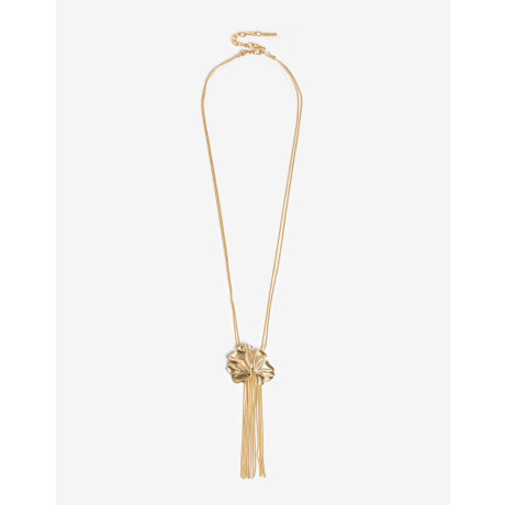 Collares Largos Metal Dorado Oro Amarillo