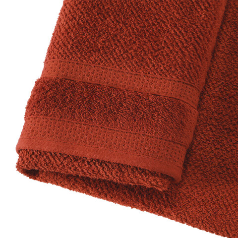 Toalla Mano Dohler Jacquard Marruecos 50 x 90 cm 100% Algodón TERRACOTA