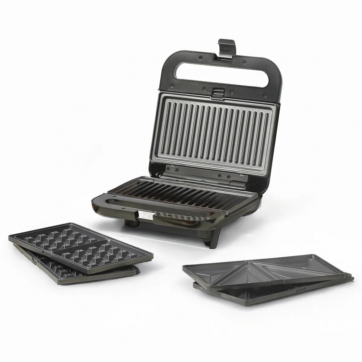 Sandwichera UFESA Robson 3 En 1 Con Placas Para Sandwiches, Waffles Y Grill 