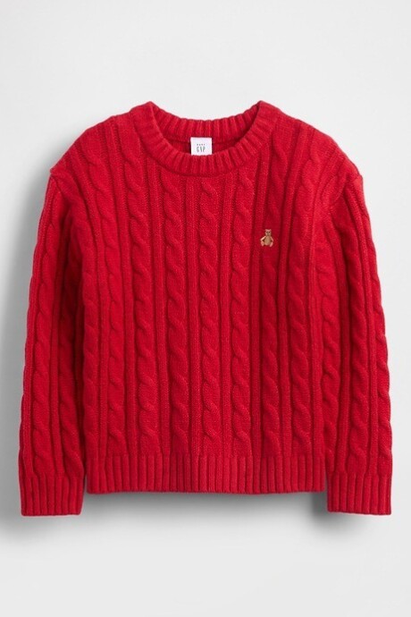 Buzo Cashsoft Toddler Niño Modern Red