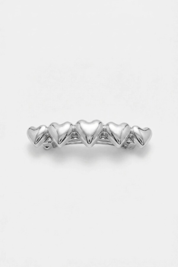 HEBILLA HEARTS Plata
