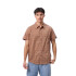 CAMISA M/CORTA S-XXL MARRON