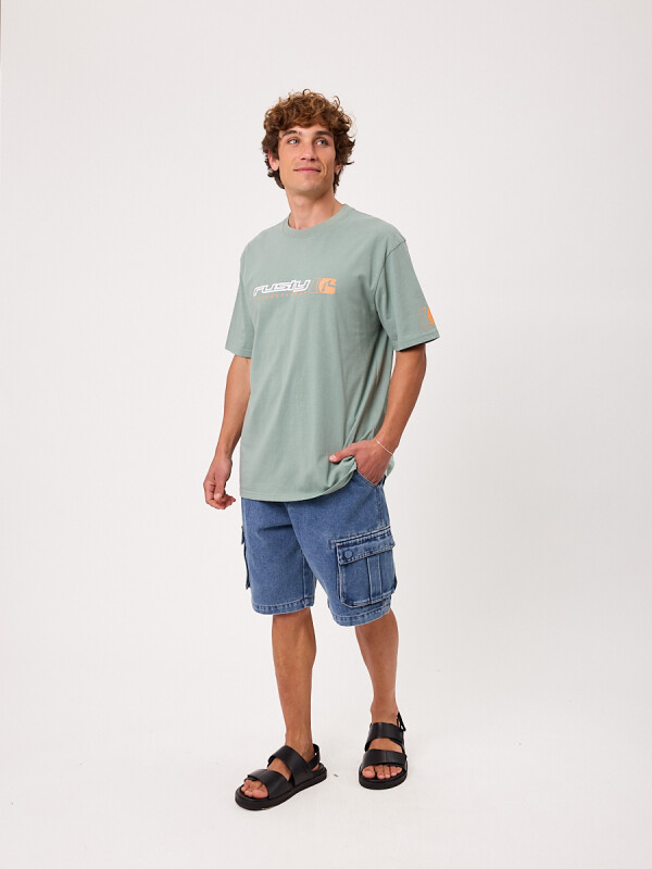 T-SHIRT AOPPA RUSTY Verde Seco