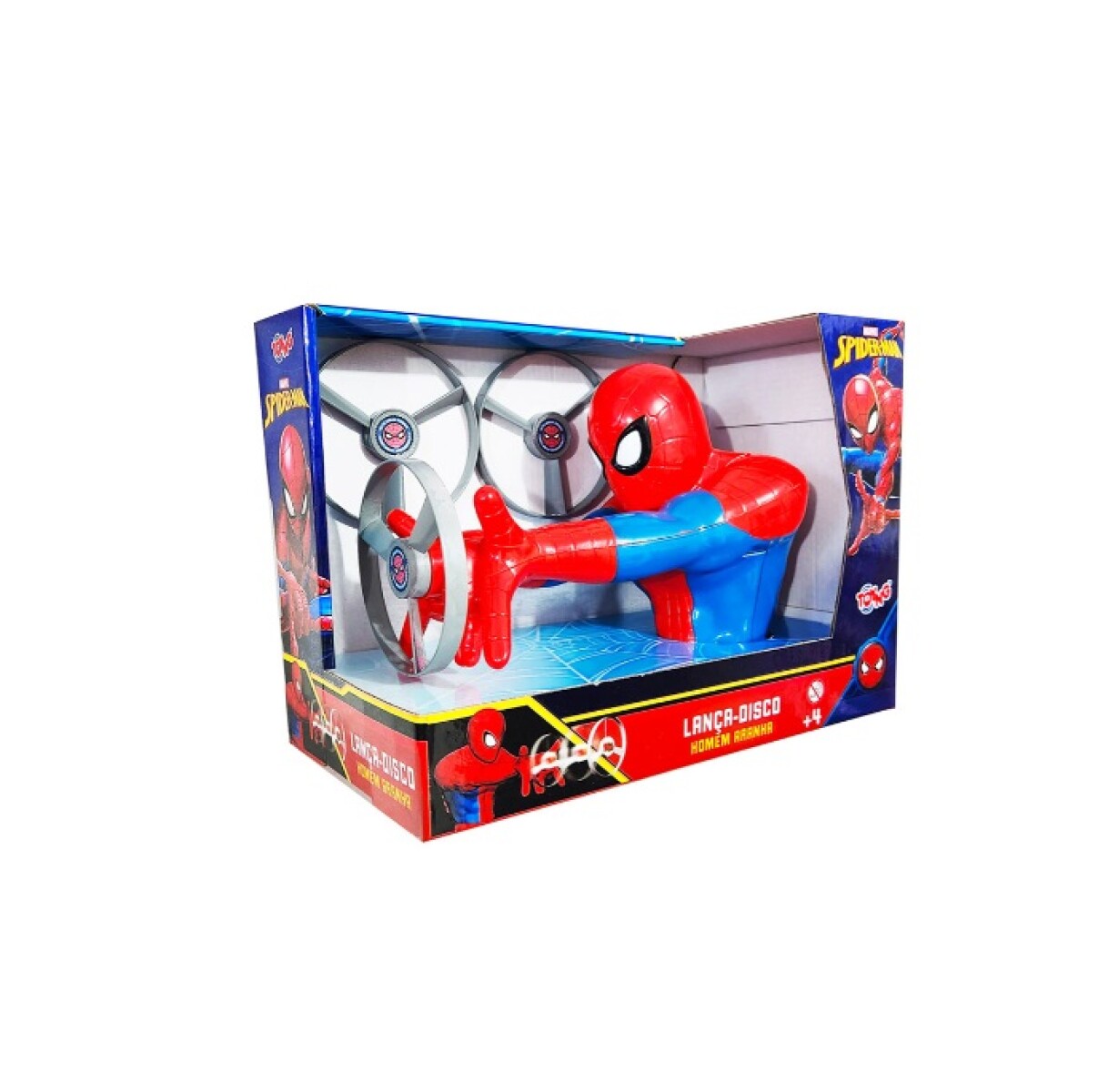 Lanzador de Discos Spider-Man 22 x 20 x 14,5 cm 