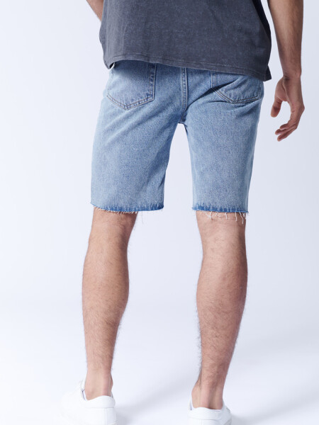 Bermuda jean Azul Claro