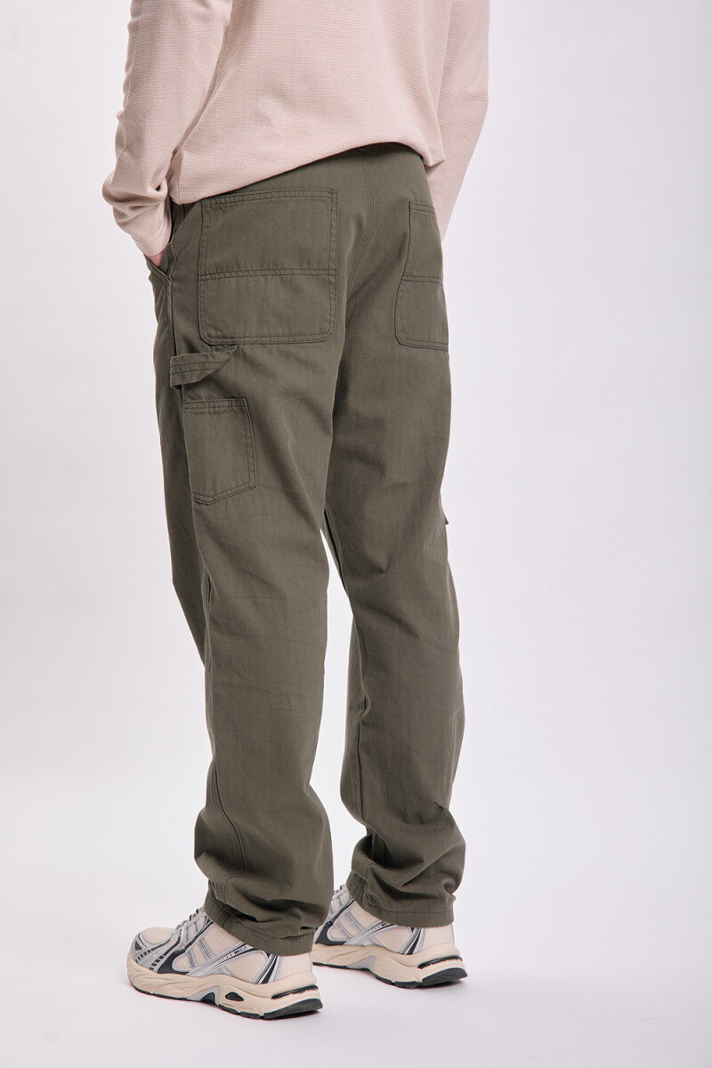 Pantalón carpintero Verde