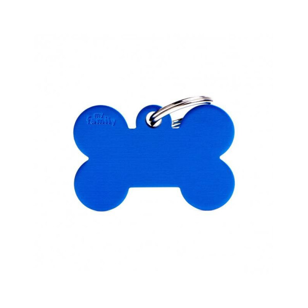 MFB08 - HUESO GRANDE ALUMINIO AZUL MFB08 - HUESO GRANDE ALUMINIO AZUL