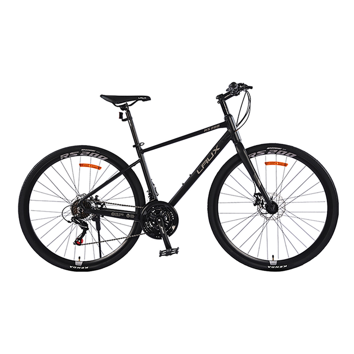 Bicicleta De Montaña Laux Hurricane 21v Rodado 29/700 43'' - NEGRO 