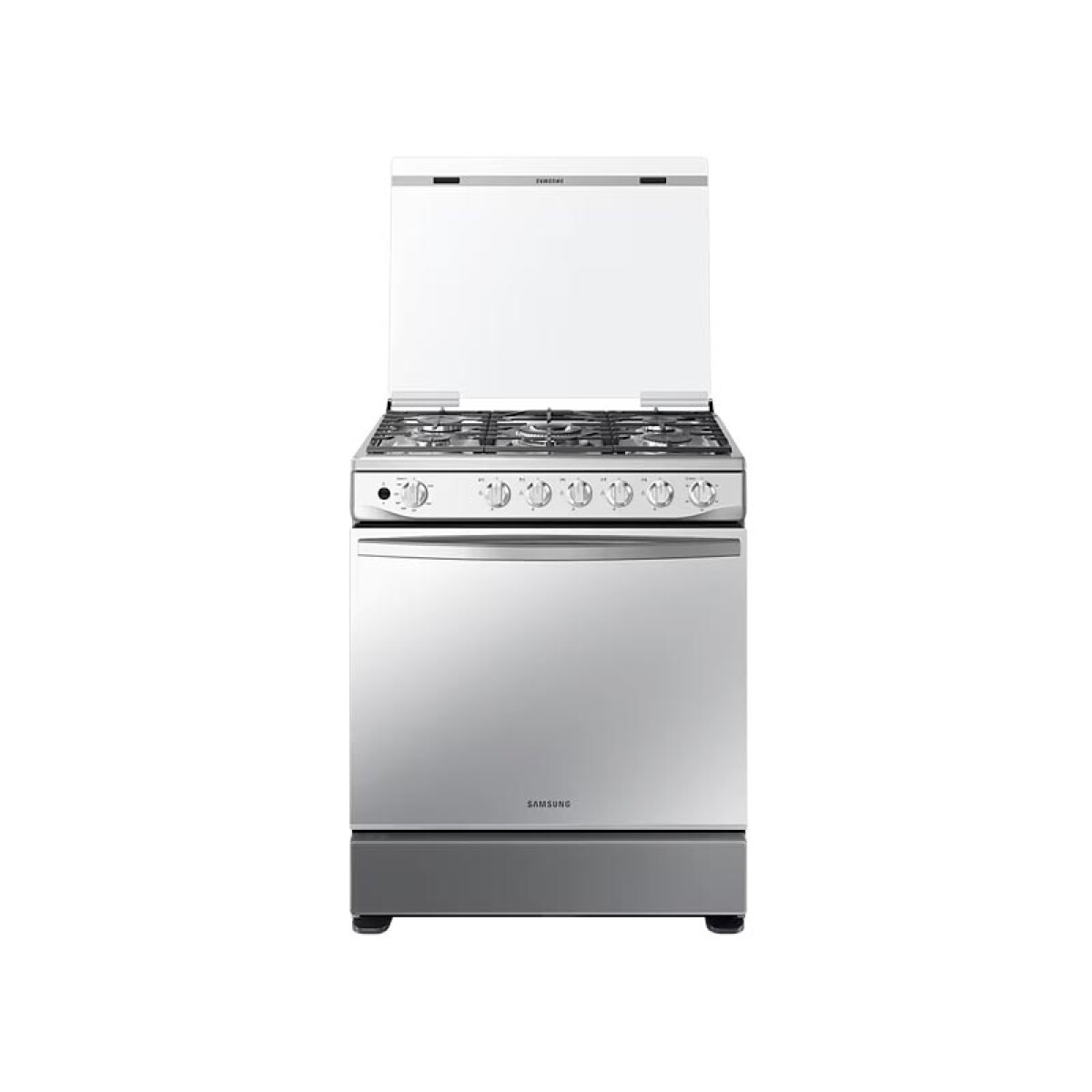 Cocina a gas Samsung NXT5000T con Triple Power Burner 5 hornallas 