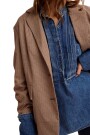 TOP DENIM AFTER HOURS Azul