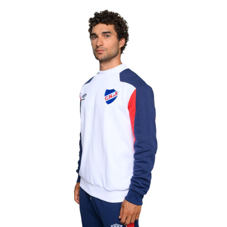 Buzo de Hombre Umbro Urbano Nacional Blanco - Azul Marino - Rojo