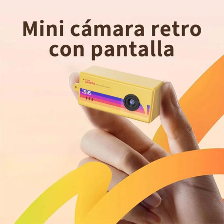 Mini Cámara Digital Llavero Retro Recargable Pantalla Mini Cámara Digital Llavero Retro Recargable Pantalla