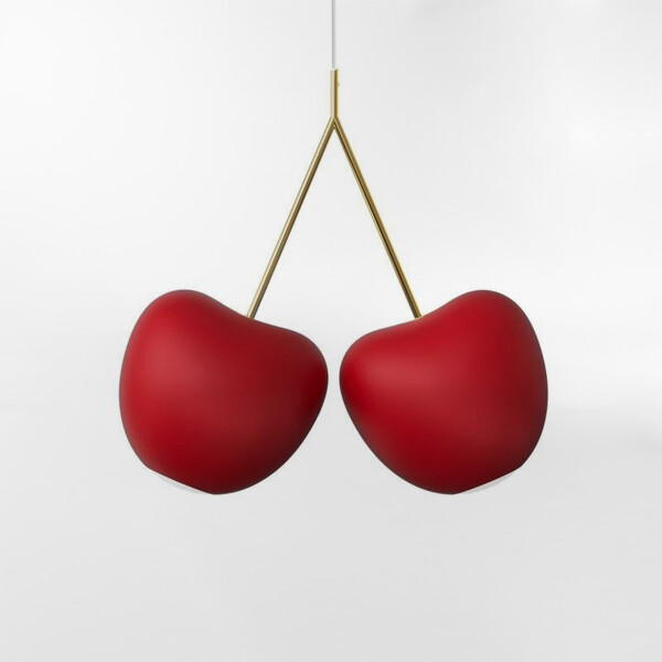LUMINARIA DE TECHO CHERRIES ROJO - UNICO
