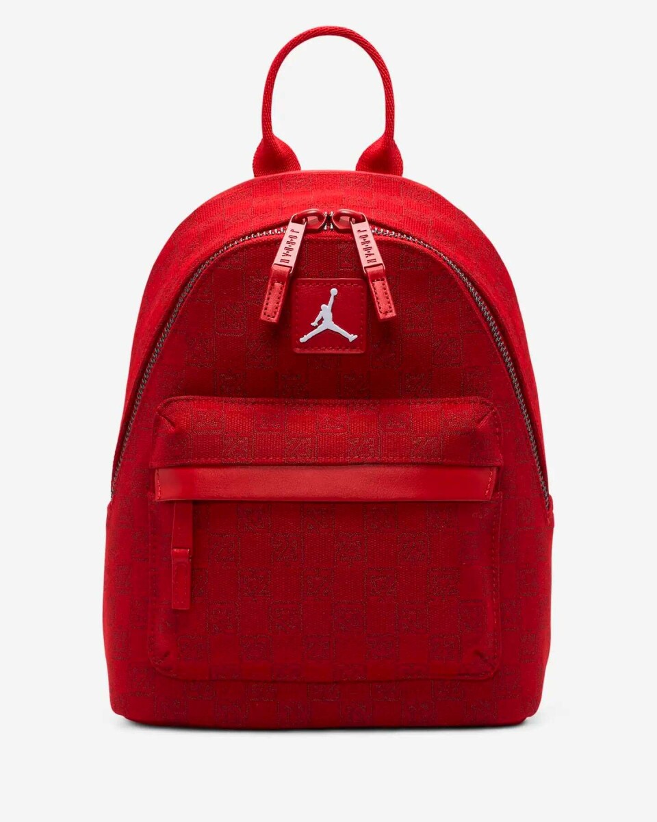 Mochila Jordan Monogram Mini Backpack Unisex - Rojo 