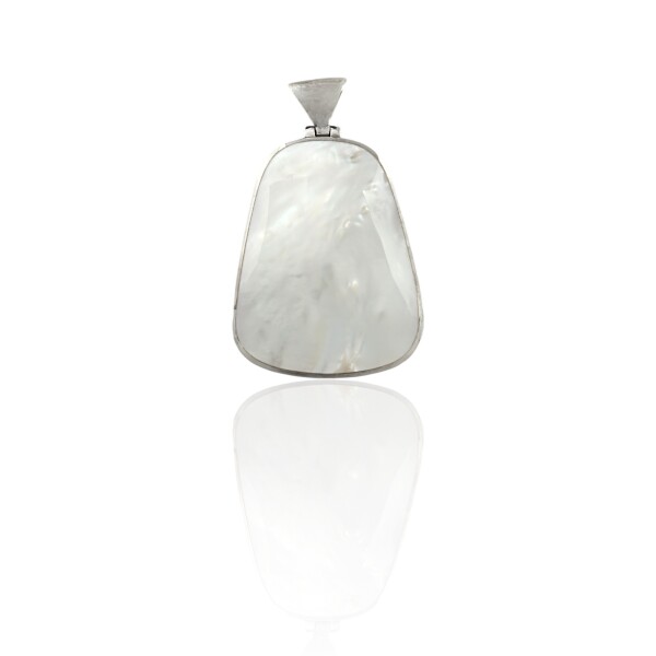 Dije Colgante Figura Geométrica-Plata 925-Nacar-CP4022 Conpiedra