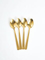 Cuchara Helado Quara, Set 4 Un. Dorado