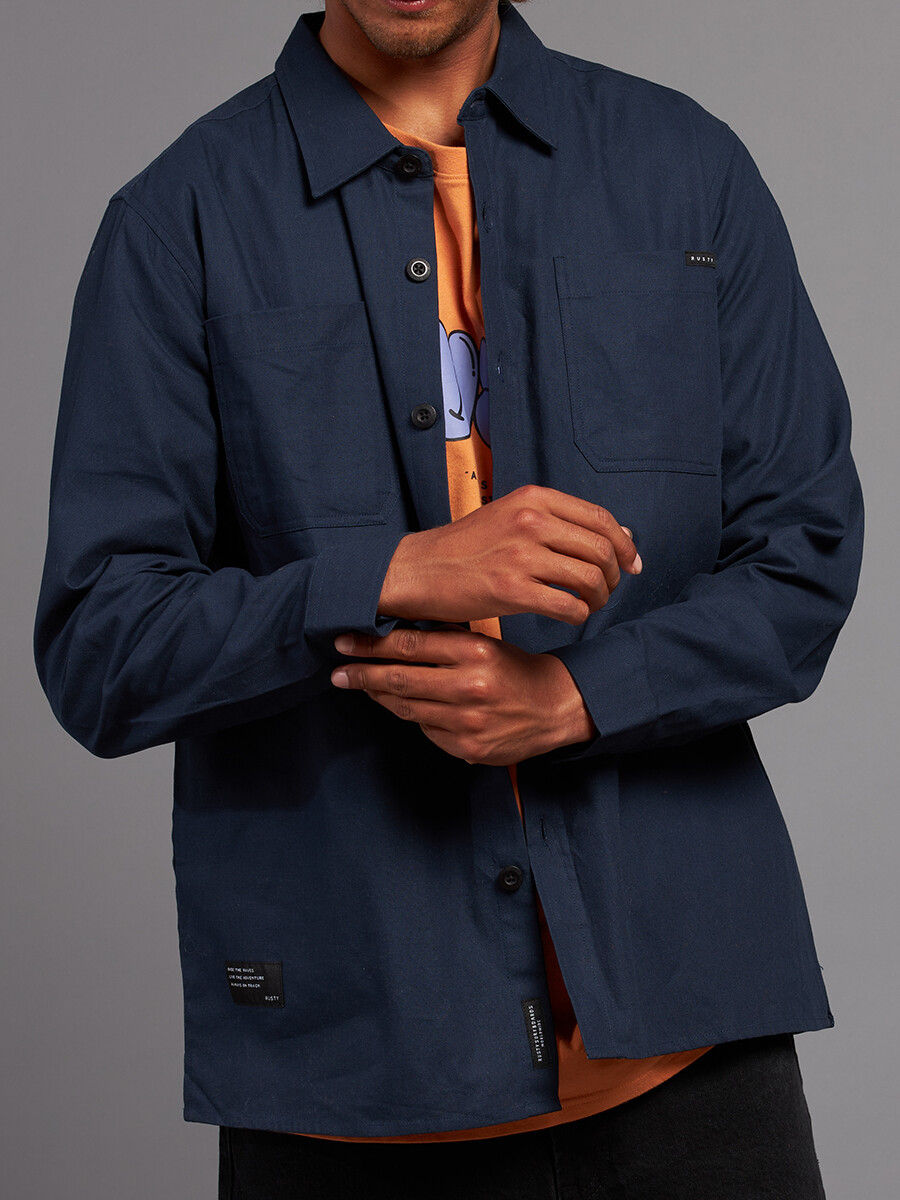 CAMISA IRINGO RUSTY - Azul Oscuro 